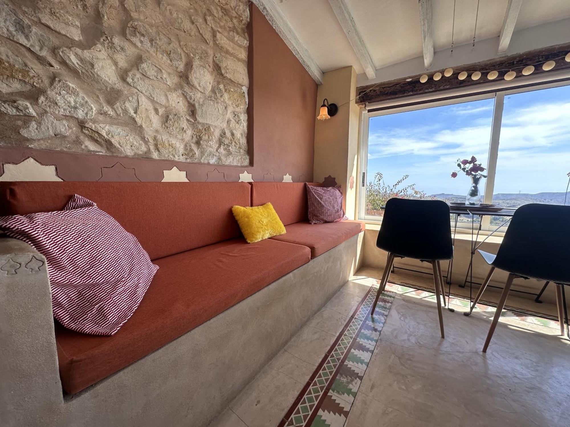 Casa Con Vistas Al Mar Y Patio De Buganvillas Aigües Extérieur photo